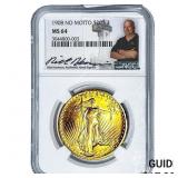 1908 $20 Gold Double Eagle NGC MS64 No Motto