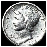 1917-S Silver Mercury Dime UNCIRCULATED