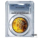 1900 $20 Gold Double Eagle PCGS MS65