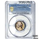 1949-D Jefferson Nickel PCGS MS67