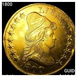 1800 $10 Gold Eagle CHOICE BU