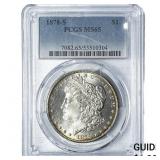 1878-S Morgan Silver Dollar PCGS MS65