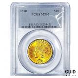 1910 $10 Gold Eagle PCGS MS63