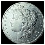 1890-CC Silver Morgan Dollar CLOSELY UNCIRCULATED