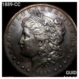 1889-CC Morgan Silver Dollar CHOICE AU