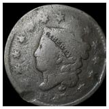 1827 Coronet Head Large Cent NICELY  CIRCULATED