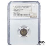 (1050-1150) Poland Silver Denar Imitating Saxon Pf