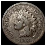 1878 Indian Head Cent LIGHTLY CIRCULATED