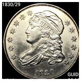 1830/29 Capped Bust Dime UNCIRCULATED