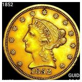 1852 $2.50 Gold Quarter Eagle CHOICE AU