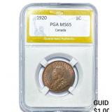 1920 1C Canada PGA MS65