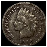1908-S Indian Head Cent NEARLY UNCIRCULATED