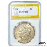 1903 Morgan Silver Dollar PGA MS65
