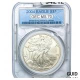 2004 Silver Eagle GEC MS70