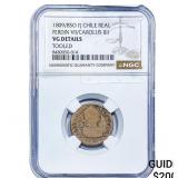1809/8 Colonial Spain Silver 1 Real NGC VG Details