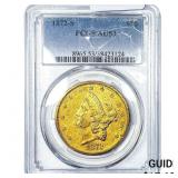 1872-S $20 Gold Double Eagle PCGS AU53