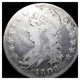 1808 Capped Bust Half Dollar LIGHTLY  CIRCULATED
