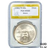1980/79-Mo 1 Onza Mexico PGA MS66