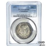 1893 Columbian Expo Half Dollar PCGS MS64