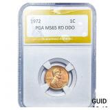 1972 Wheat Cent PGA MS65RD DDO