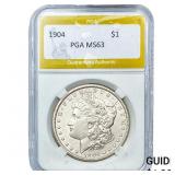 1904 Morgan Silver Dollar PGA MS63