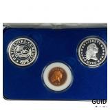 Nat. Coll. Mint 1793 Chain Cent Proof Set w/ Box