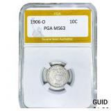 1906-O Barber Dime PGA MS63