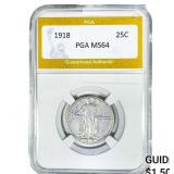1918 Standing Liberty Quarter PGA MS64