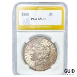 1900 Morgan Silver Dollar PGA MS65