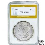 1903 Morgan Silver Dollar PGA MS64