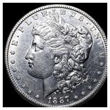 1887-S Morgan Silver Dollar UNCIRCULATED