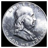 1949-S Franklin Half Dollar UNCIRCULATED