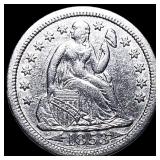 1853 Arrows Seated Liberty Dime CLOSELY  UNCIRCUL