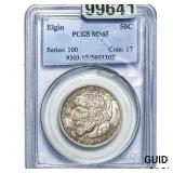1936 Elgin Half Dollar PCGS MS65
