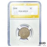 1898 Liberty Victory Nickel PGA MS65