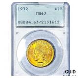 1932 $10 Gold Eagle PCGS MS63