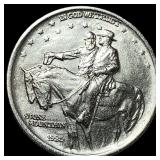 1925 Stone Mountain Silver Half Dollar CHOICE  BU
