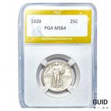 1920 Standing Liberty Quarter PGA MS64