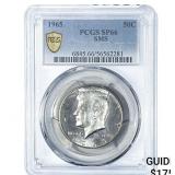 1965 Kennedy Half Dollar PCGS SP66 SMS