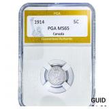 1914 5C Canada PGA MS65