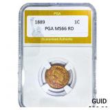 1889 Indian Head Cent PGA MS66RD