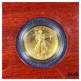 2009 US Mint UHR 1oz Gold $20 Dbl Eagle W/Box&Book