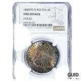1808-PTS Colonial Spain Silver 4 Reales NGC Fine D