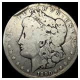 1890-CC Silver Morgan Dollar LIGHTLY  CIRCULATED