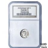 2003 Platinum $10 Eagle 1/10oz NGC MS69