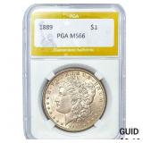 1889 Morgan Silver Dollar PGA MS66
