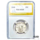 1929 Standing Liberty Quarter PGA MS64