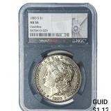 1883-S Morgan Silver Dollar NGC AU55