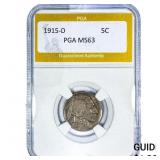 1915-D Buffalo Nickel PGA MS63