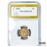 1895 Wheat Cent PGA MS65RD